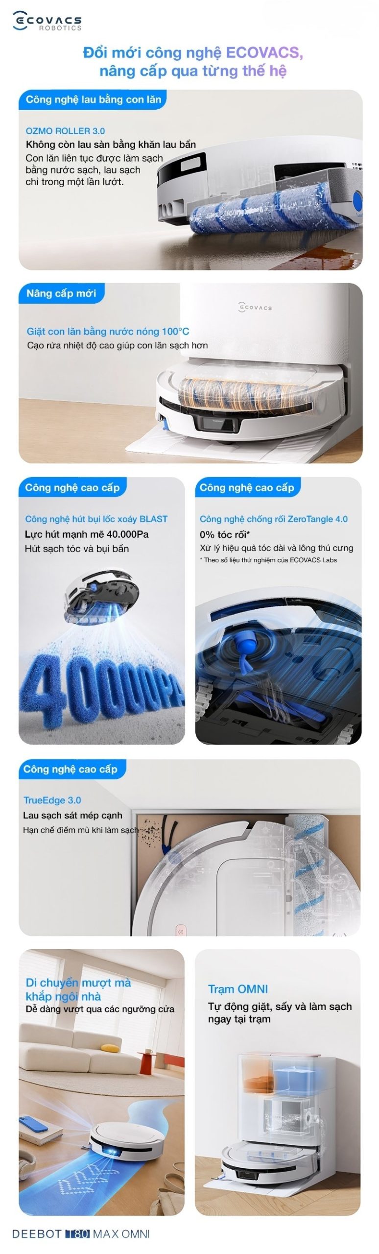 Ecovacs T80 Max Omni
