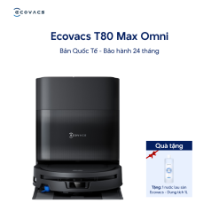 Robot hút bụi Ecovacs T80 Max Omni - Bản Quốc Tế 2026