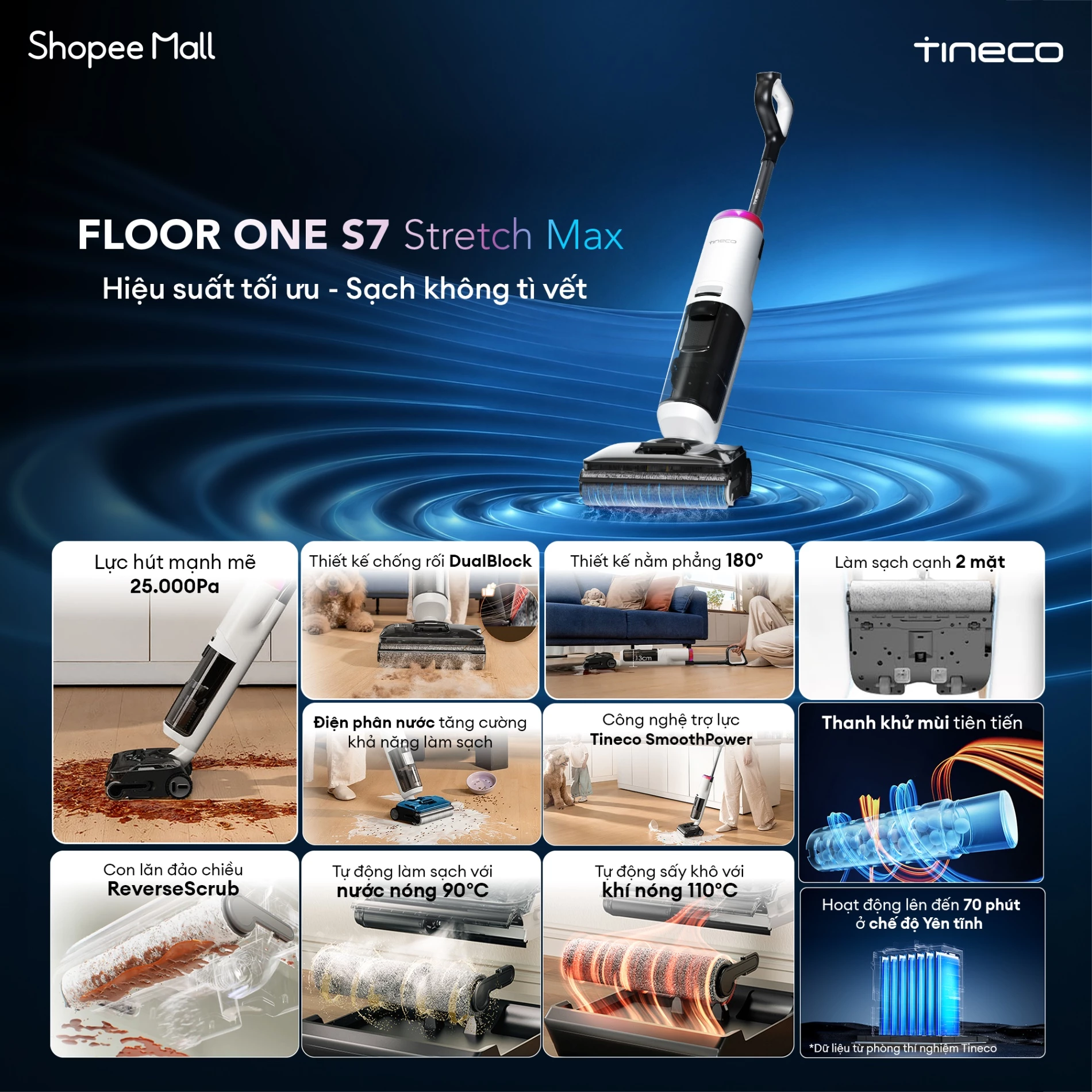 Tineco Floor One S7 Stretch Max